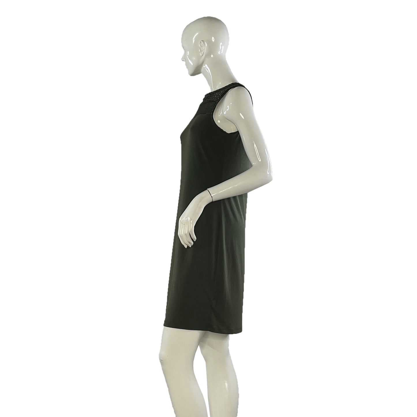 Michael Kors Dress Sleeveless Olive Size S SKU 000414