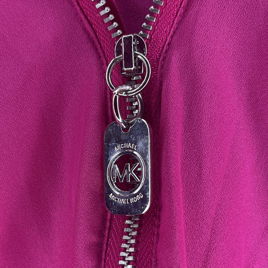 Michael Kors Top Short Sleeve Hot Pink Size M SKU 000418