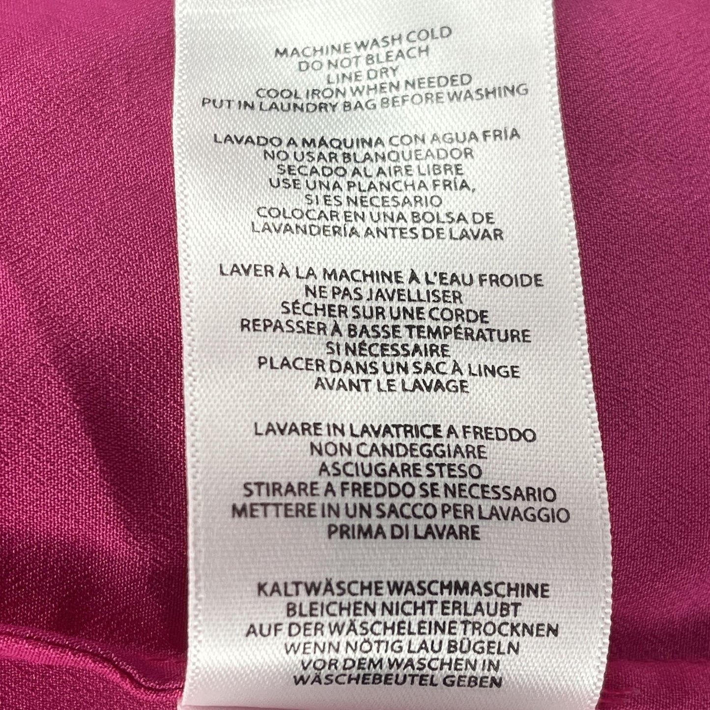 Michael Kors Top Short Sleeve Hot Pink Size M SKU 000418