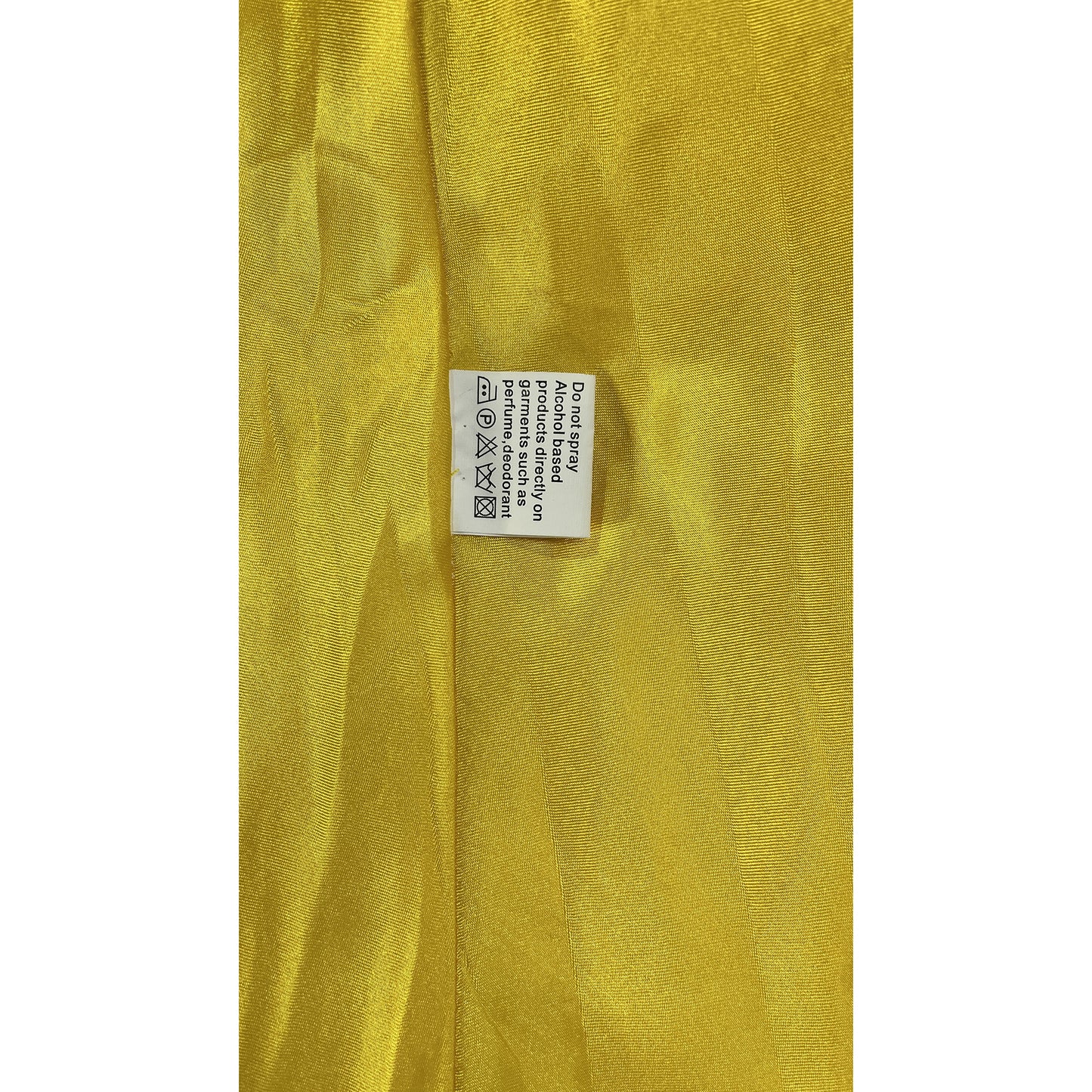 Nina Canacci Gown Halter Leg-Slit Embellished Yellow Size 4 SKU 000407-3