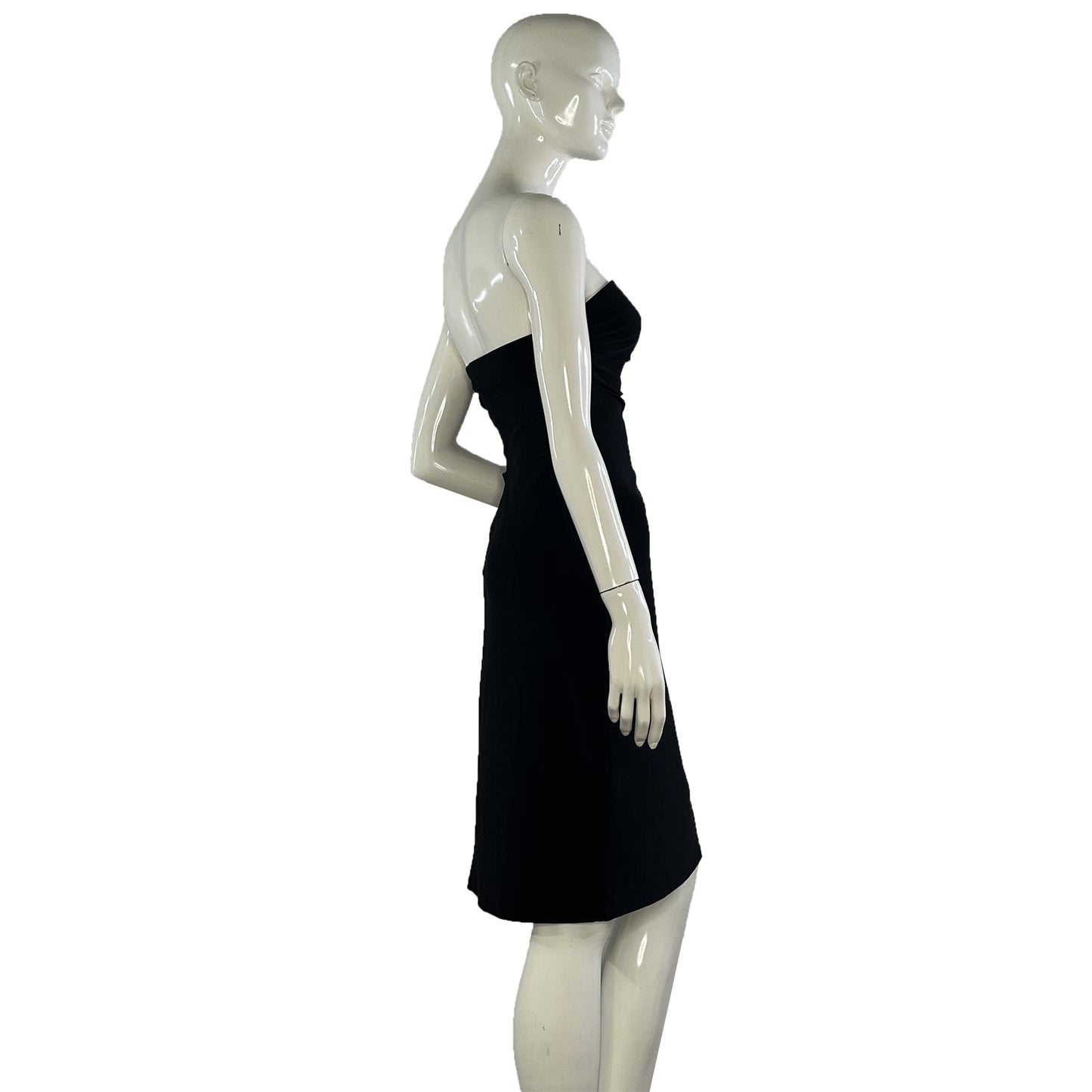 Norma Kamali Dress Strapless Black Sz XL SKU 000412