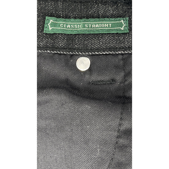 Ralph Lauren Denim Jeans Embellished Black Size 8 SKU 000424-3