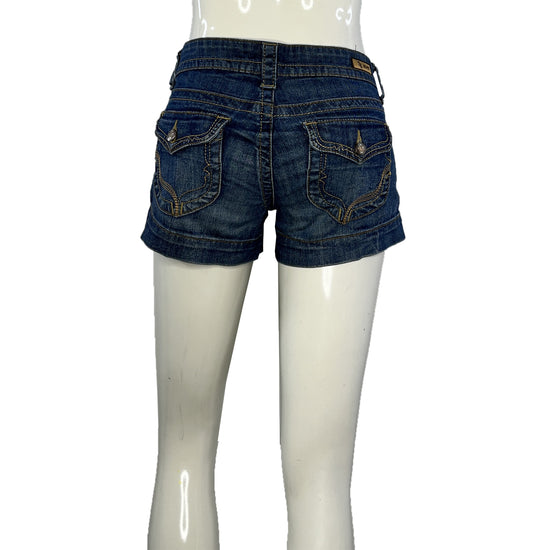 STS Blue Denim Shorts Medium Blue Size 27 SKU 000425-9