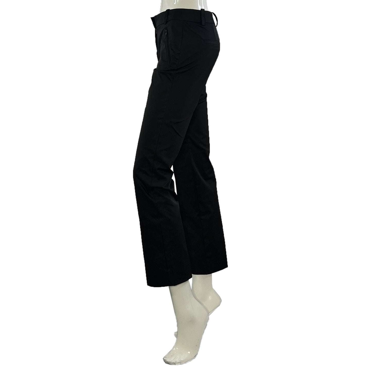 Sandro Studio Dress Pants w Zipper-Pockets Black Size 4 SKU 000415