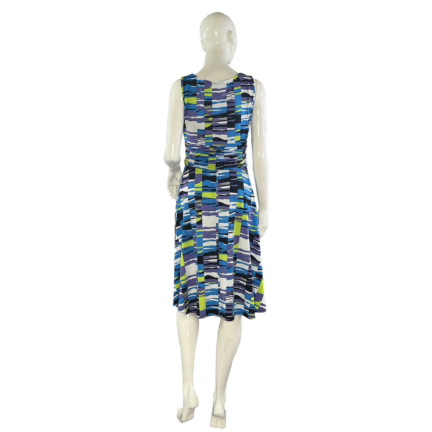 Studio AA Sleeveless Above-Knee Dress Multi Color Size 8 SKU 000408-2