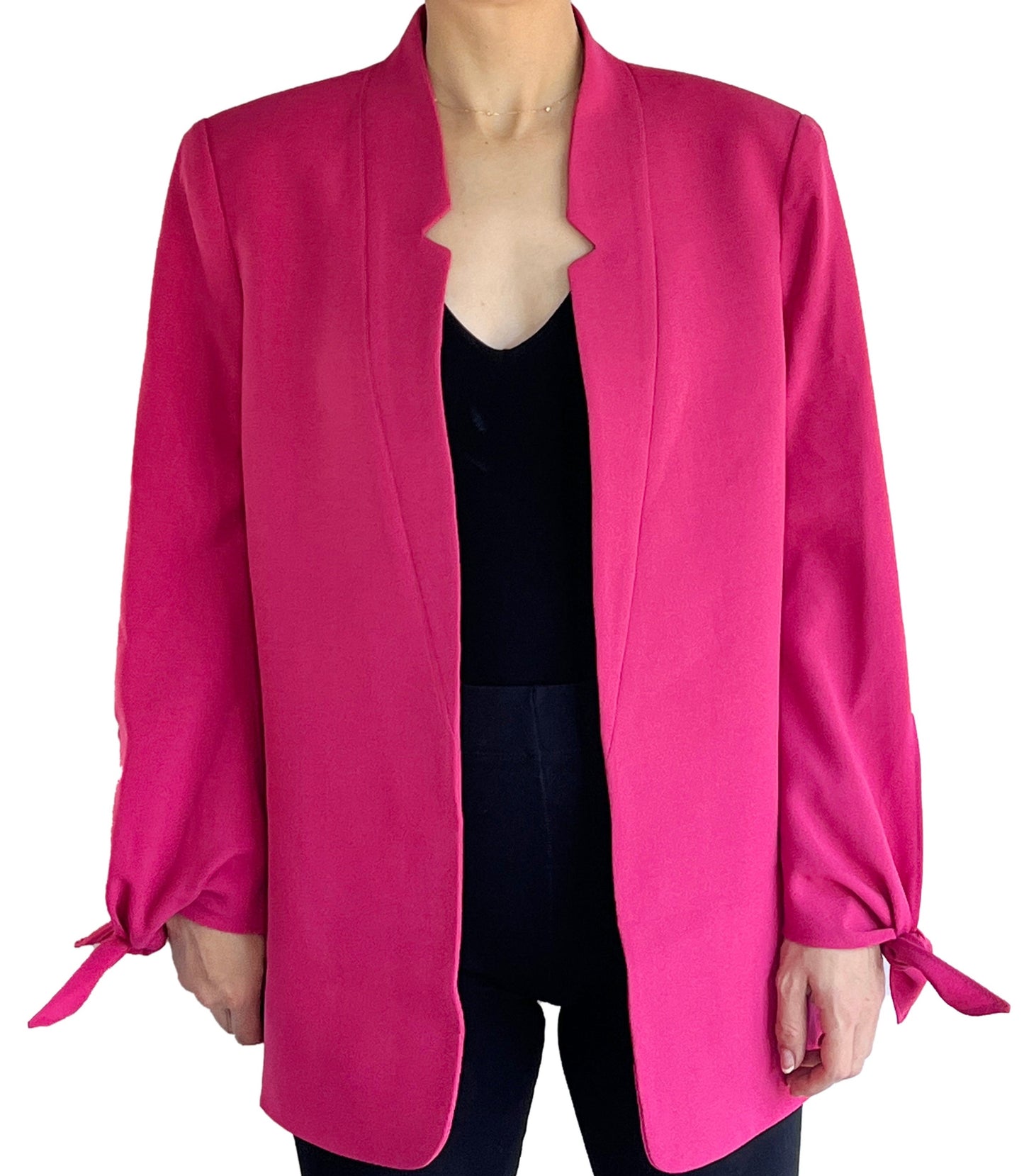 Tahari Blazer Hot Pink Size 12 SKU 000047