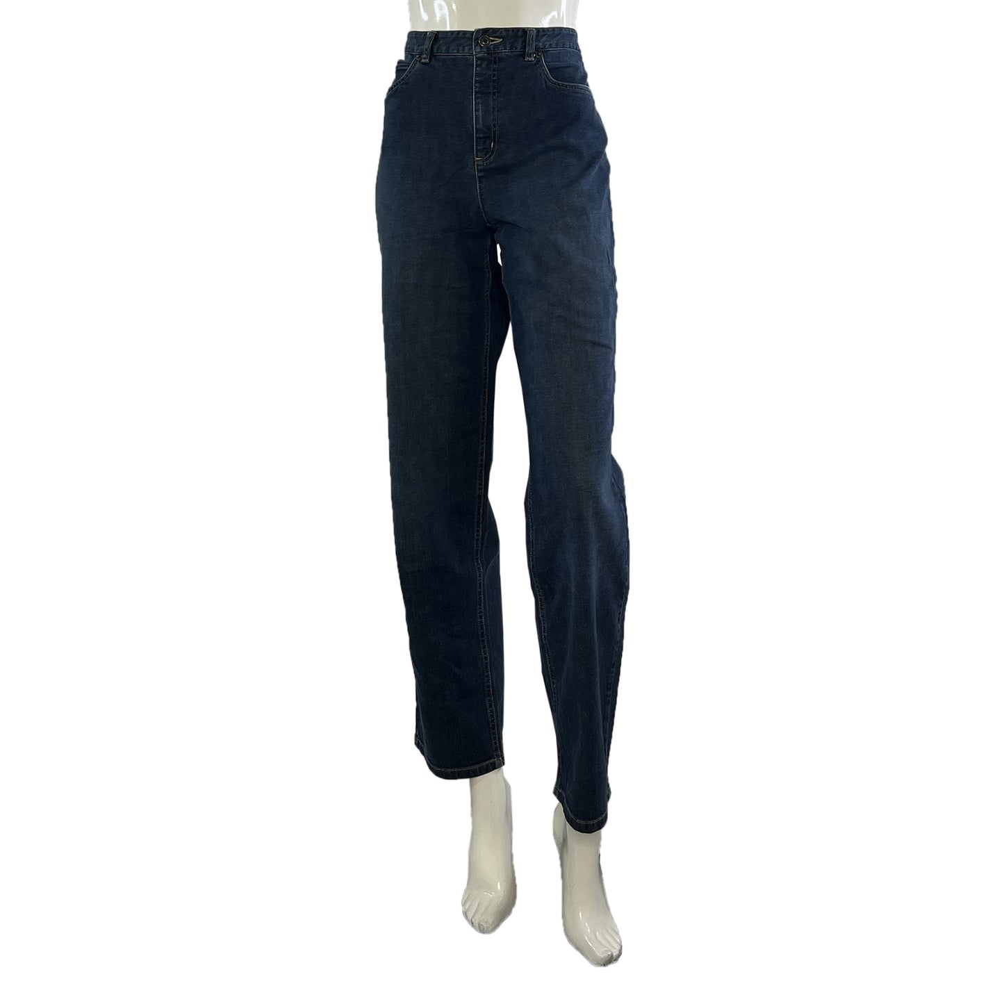 Talbots Denim Jeans Dark Blue Size 12 SKU 000423-9