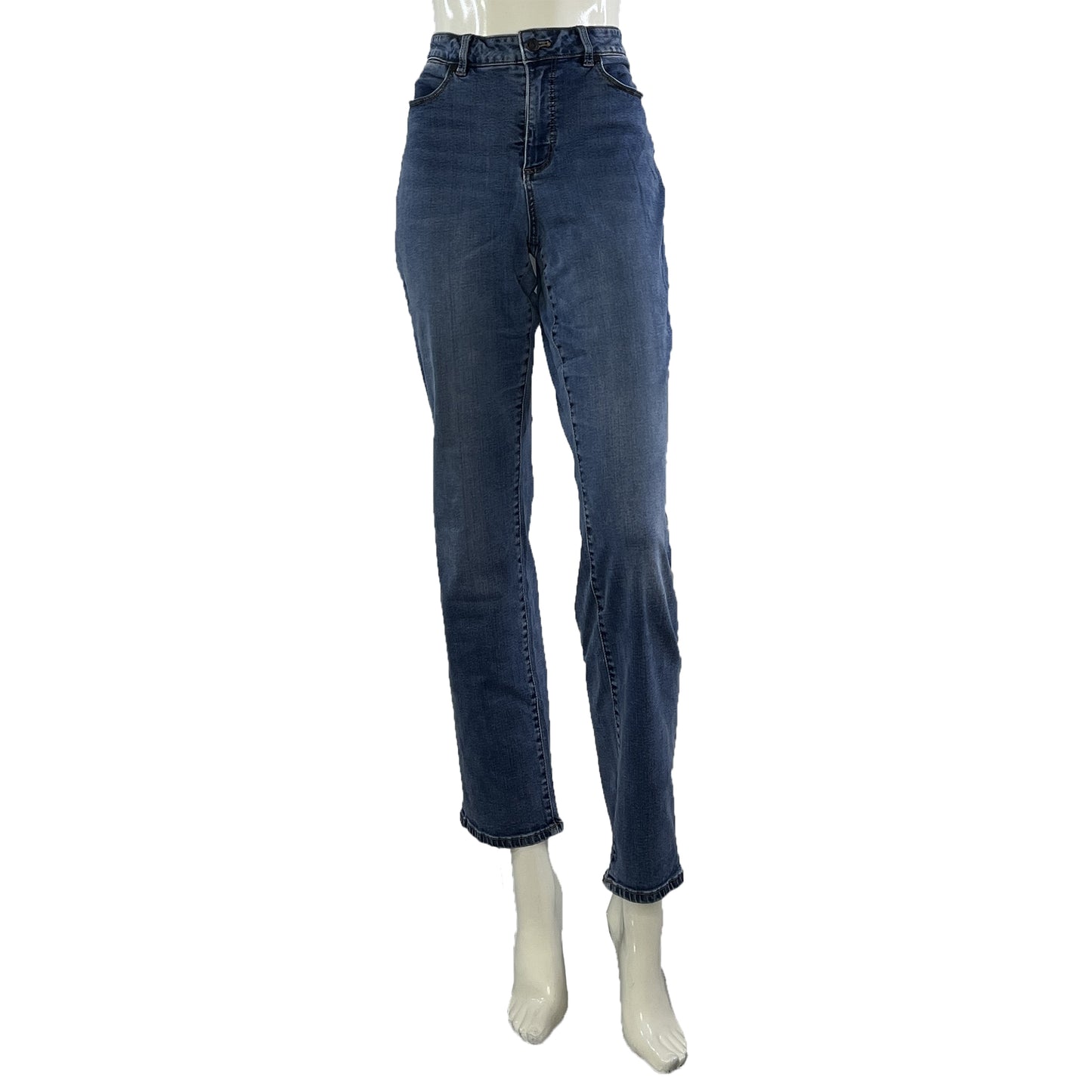 Talbots Denim Jeans Medium Blue Size 12 SKU 000328-8