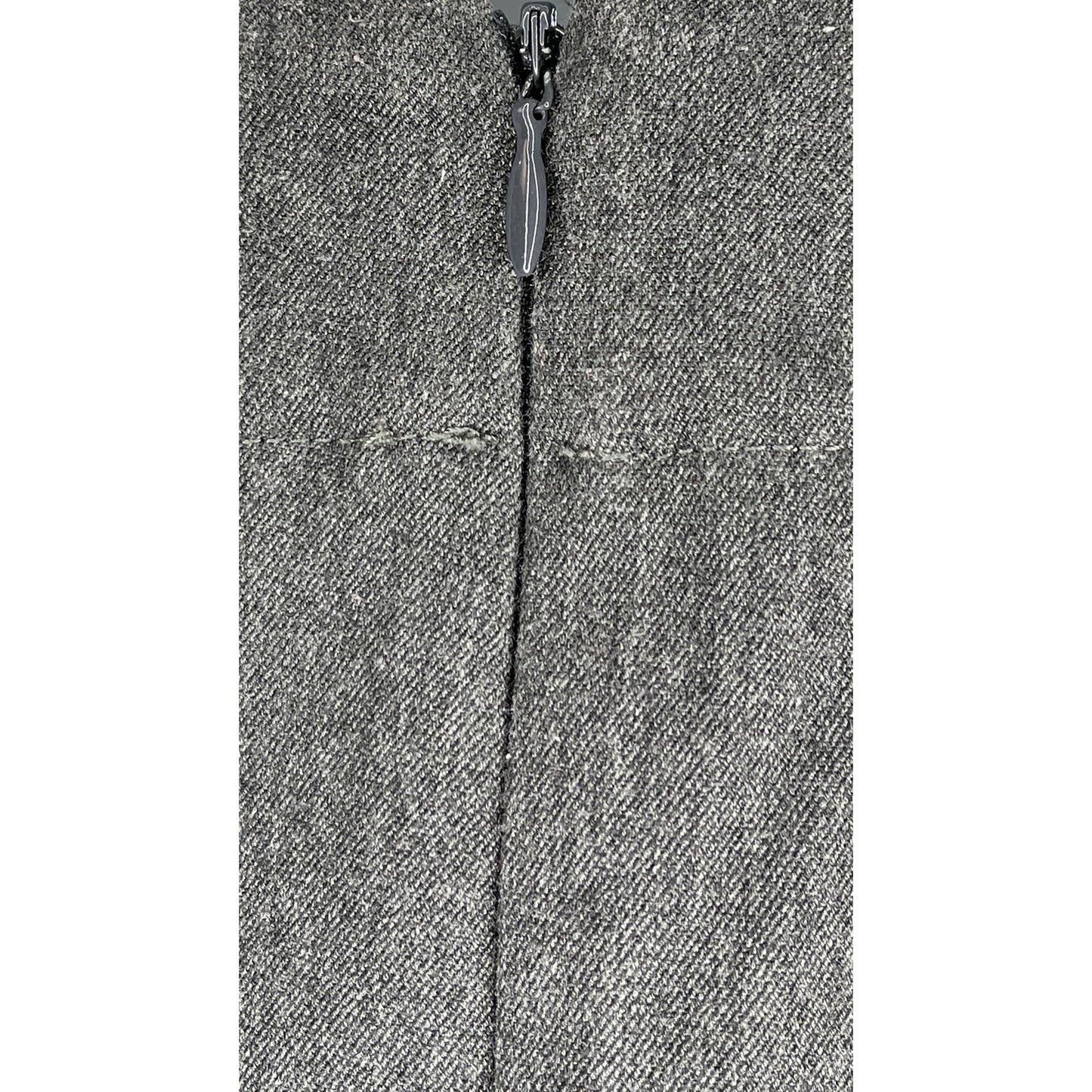 Talbots Dress Pants Side-Zipper Enclosure Gray Size 12P SKU 000416