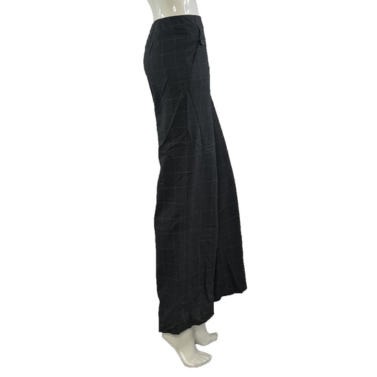 Talbots Dress Pants  Square Pin Stripe Gray Size 8 SKU 000416