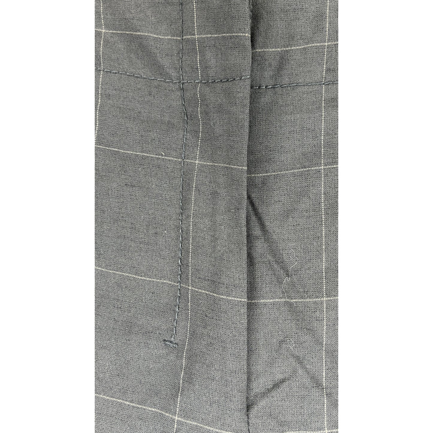 Talbots Dress Pants  Square Pin Stripe Gray Size 8 SKU 000416