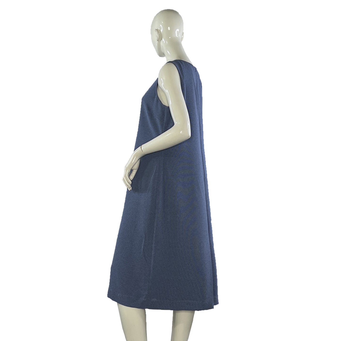 Talbots Dress Sleeveless Below-Knee Periwinkle Size 14 SKU 000414