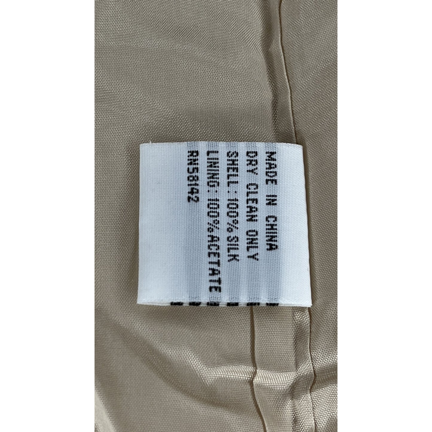 Talbots Dress Sleeveless Floor-Length Tan/ Nude Size 14 SKU 000414