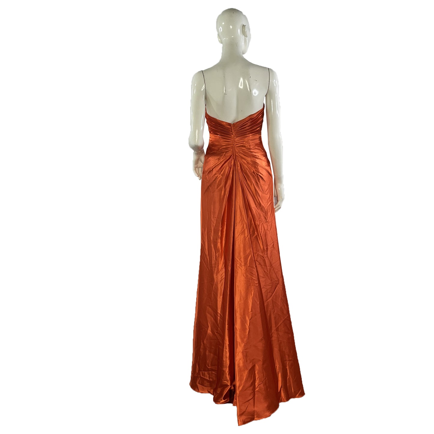 Tony Bowls Le Gala Gown Strapless Rhinestone Embellished Orange Size 4 Designers On A Dime Tony Bowls Le Gala Gown Strapless Rhinestone Embellished Orange Size 4 Designers On A Dime