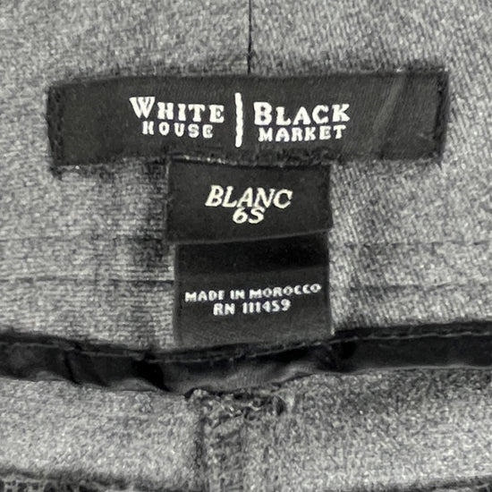 White House Black Market Dress Pants Gray Size 6S SKU 000415