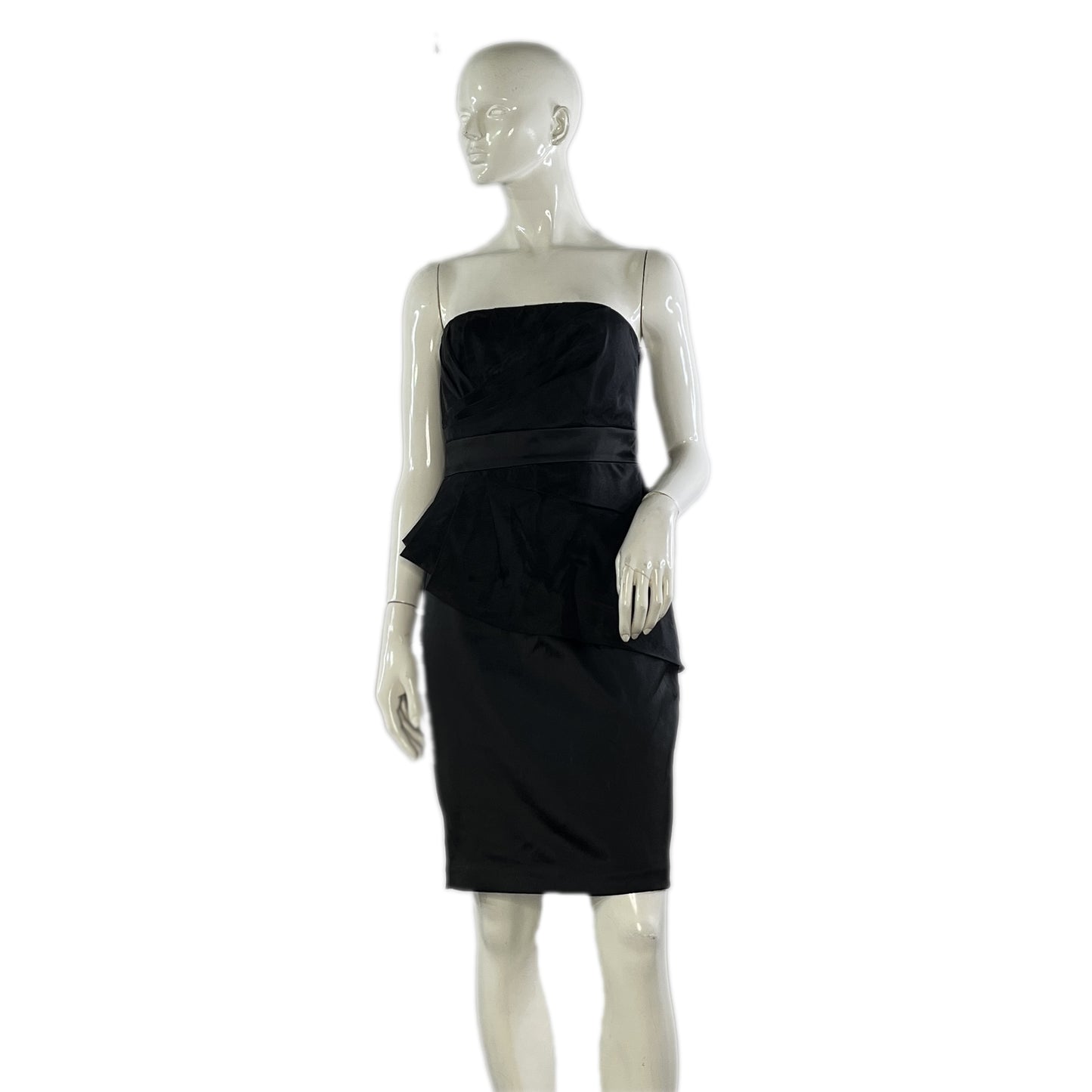 White House Black Market Strapless Black Dress Size 4 SKU 000414 Designers On A Dime White House Black Market Strapless Black Dress Size 4 SKU 000414 Designers On A Dime