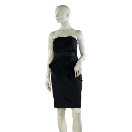 White House Black Market Strapless Black Dress Size 4 SKU 000414 Designers On A Dime White House Black Market Strapless Black Dress Size 4 SKU 000414 Designers On A Dime