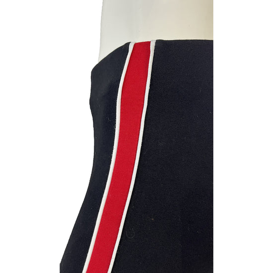 Zara Pants Leggings Stripe Red, Black Size L SKU 000233-11