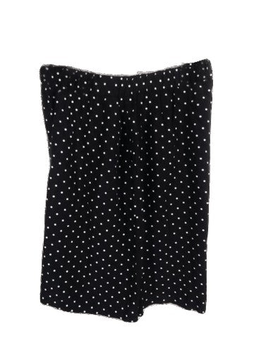 60's Shorts Black/White Polka Dot Size 16 SKU 000184-3