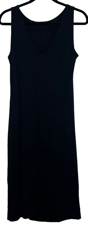 Casual Corner Sleeveless V-Neck Midi Dress Black Sz M LSSKU 606-156