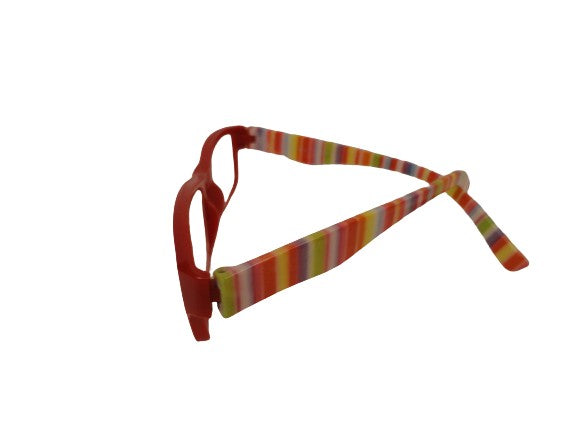 Readers Red Multi-colored Stripes on Stems NWT SKU 175-9