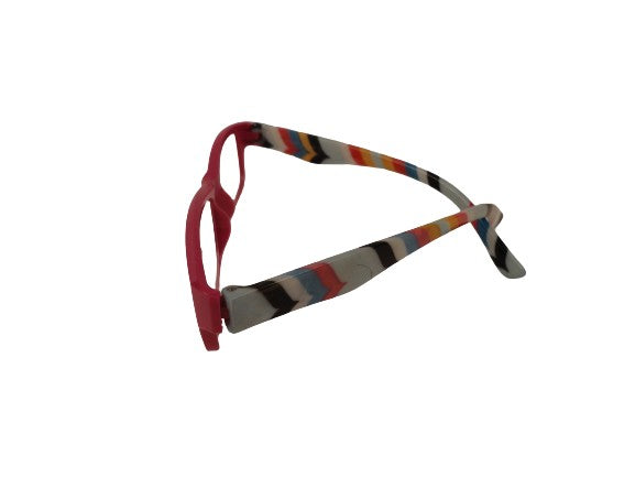 Readers Pink w/Multi Colored Stripes +2.00 NWT SKU 200-7