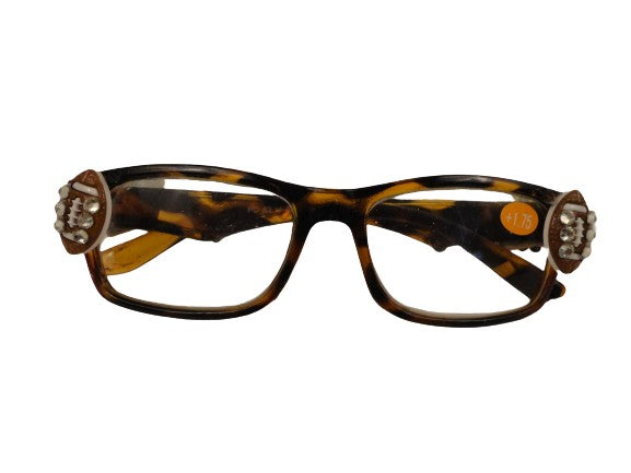 Readers Tortoise Shell Embellished NWT SKU 175-29