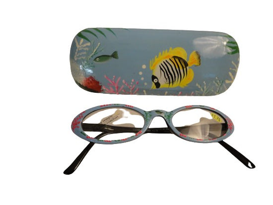 Readers Hand Painted Fish NWT/In Box SKU 175-27