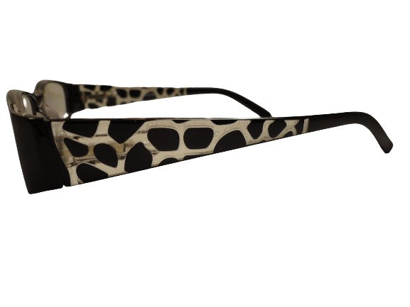 Readers Black Giraffe Print w/Case NWT SKU 275-12