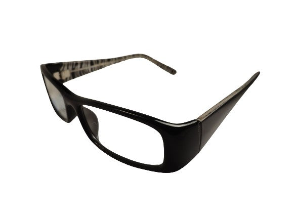 Readers Black w/Zebra Stripes NWT SKU 200-12