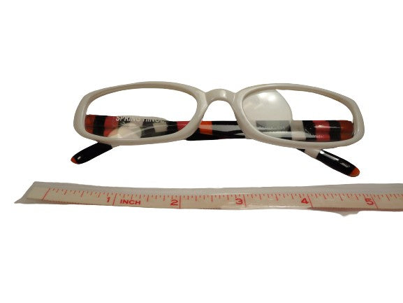 Readers White w/Multi Colored Stripes NWT SKU 175-17