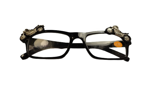 Readers Black Embellished NWT SKU 175-28