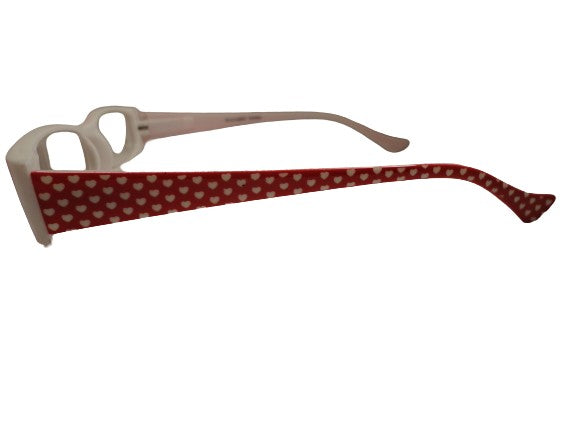 Readers Red w/White Hearts NWT SKU 250-18