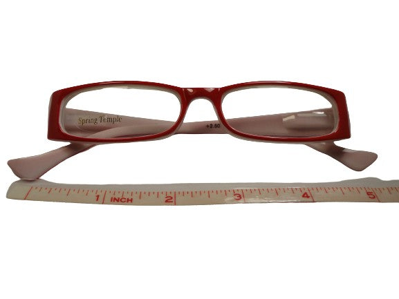 Readers Red w/White Hearts NWT SKU 250-18