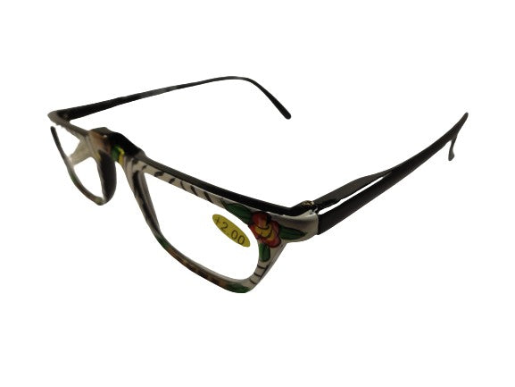 Readers Hand Painted Zebra NWT/In Box SKU 200-37