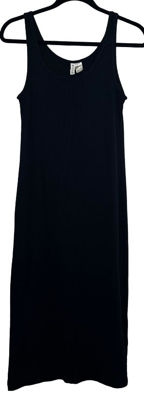 Divided Sleeveless Midi Dress Black Sz M LSSKU 606-163