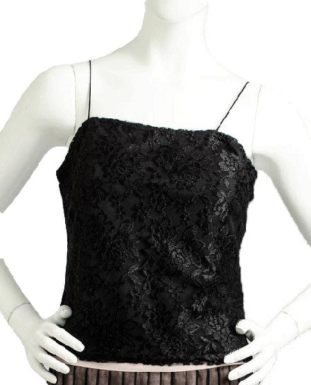 60'S Black Lace A-List Top Size 5/6 SKU 000101