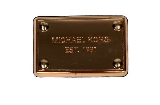 Michael Kors Wallet Logo Rose Gold SKU 000422