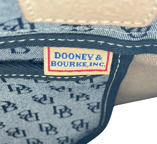 Dooney & Bourke Purse Denim-Blue, Tan SKU 000429