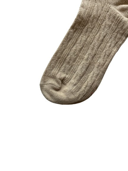 Socks Tan Size S SKU 000436