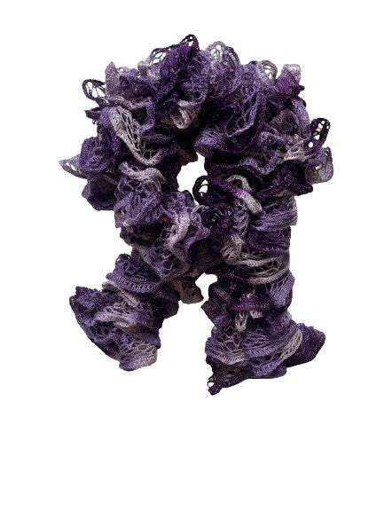 Scarf Crochet/ Knit Purple SKU 000436