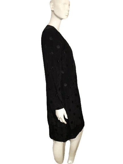 60's Black Skirt and Jacket Suit Set Size 7/8 SKU 000152