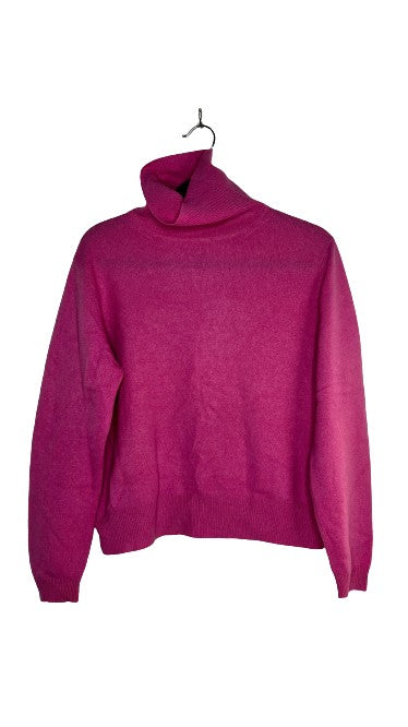 Pink Turtleneck Sweater Sz S LSSKU 607-14