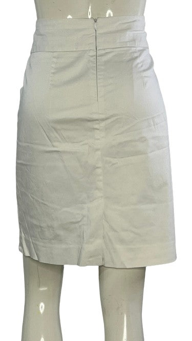 Banana Republic Skirt Pencil White Size 10 SKU 000144-1