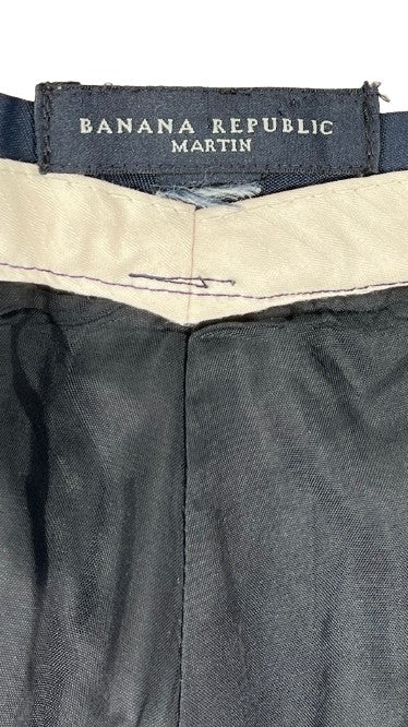 Banana Republic Pants Pin Stripe Dark Brown Size 2 SKU 000120-2