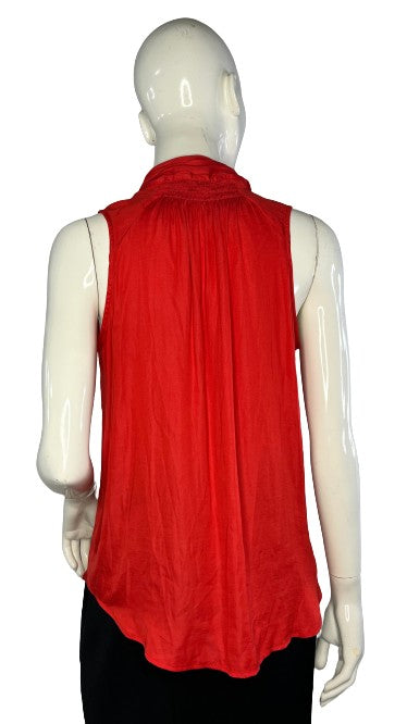 Ann Taylor Top Sleeveless Red Size S SKU 000174-1