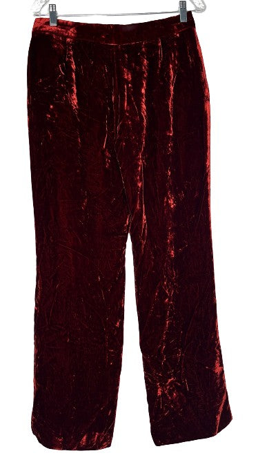 Anne Klein Pants Deep-Red Size 10P SKU 000287-1