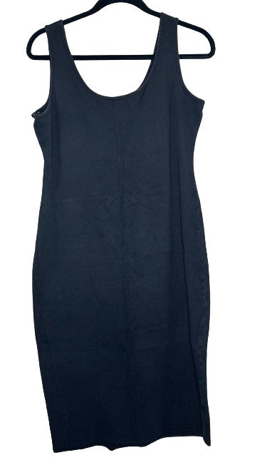 Material Girl Sleeveless Midi Dress Black Sz XL LSSKU 606-159