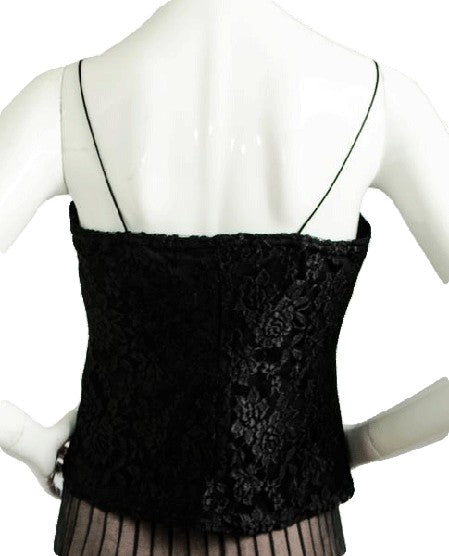 60'S Black Lace A-List Top Size 5/6 SKU 000101 – Designers On A Dime