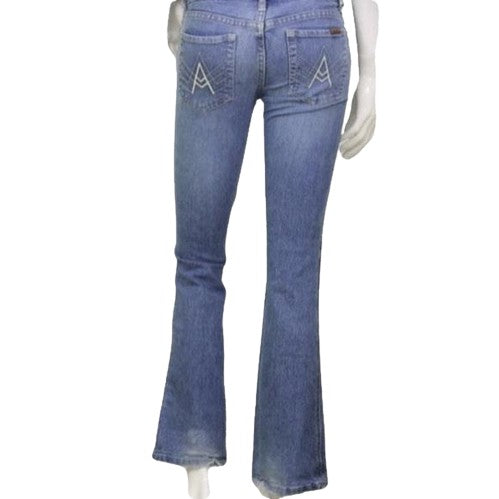 Load image into Gallery viewer, 7 For All Mankind 70&amp;#39;s Jeans Denim Size 27 SKU 000116
